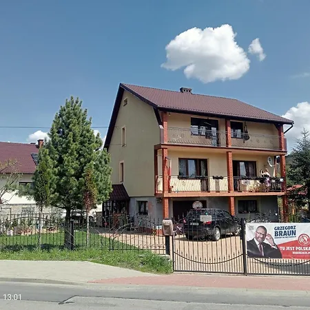 Noclegi Pod Bukami Раїца Екстер'єр фото